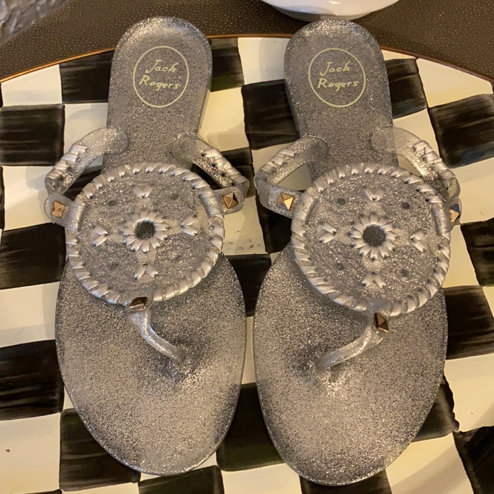 Jack Rogers jelly sandals
